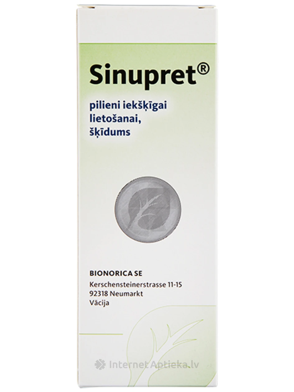 Sinupret tilgad, 100 ml | internetaptieka.lv