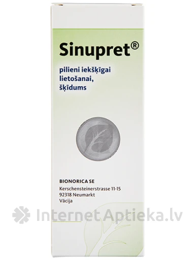 Sinupret pilieni, 100 ml | internetaptieka.lv