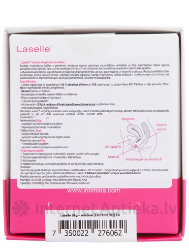 Intimina Laselle vaginālā lodīte 38 g, 1 gab. | internetaptieka.lv