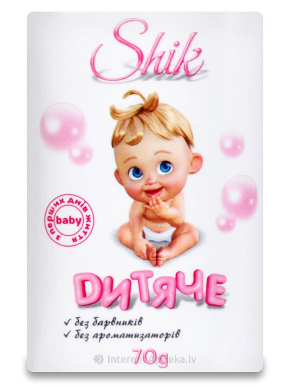 Шик детское мыло, 70 г | internetaptieka.lv