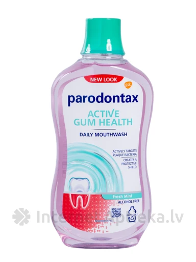 Parodontax Daily värske piparmündi suuvesi, 500 ml | internetaptieka.lv