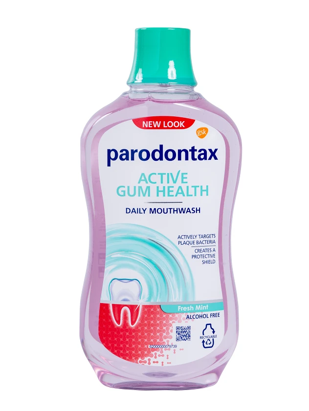 PARODONTAX Active Gum Health mutes skalojamais līdzeklis, 500 ml
