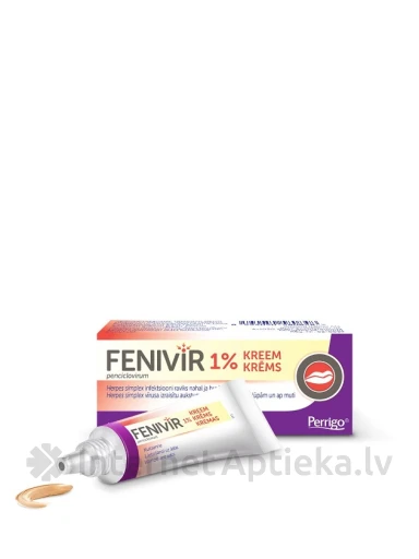 Fenivir Tinted krēms 1%, 2 g | internetaptieka.lv