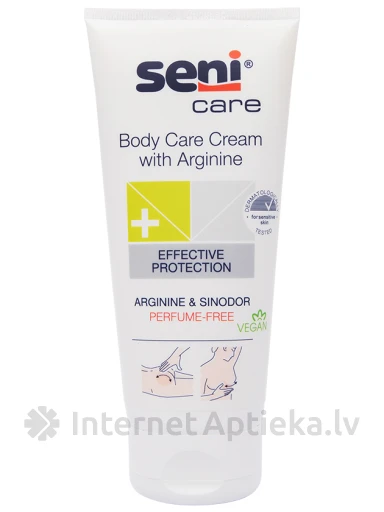 Seni Care aizsargkrēms ķermenim ar arginīnu, 200 ml | internetaptieka.lv