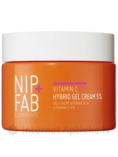 Nip+Fab Vitamin C Fix Hybrid geelkreem 5%, 50 ml | internetaptieka.lv