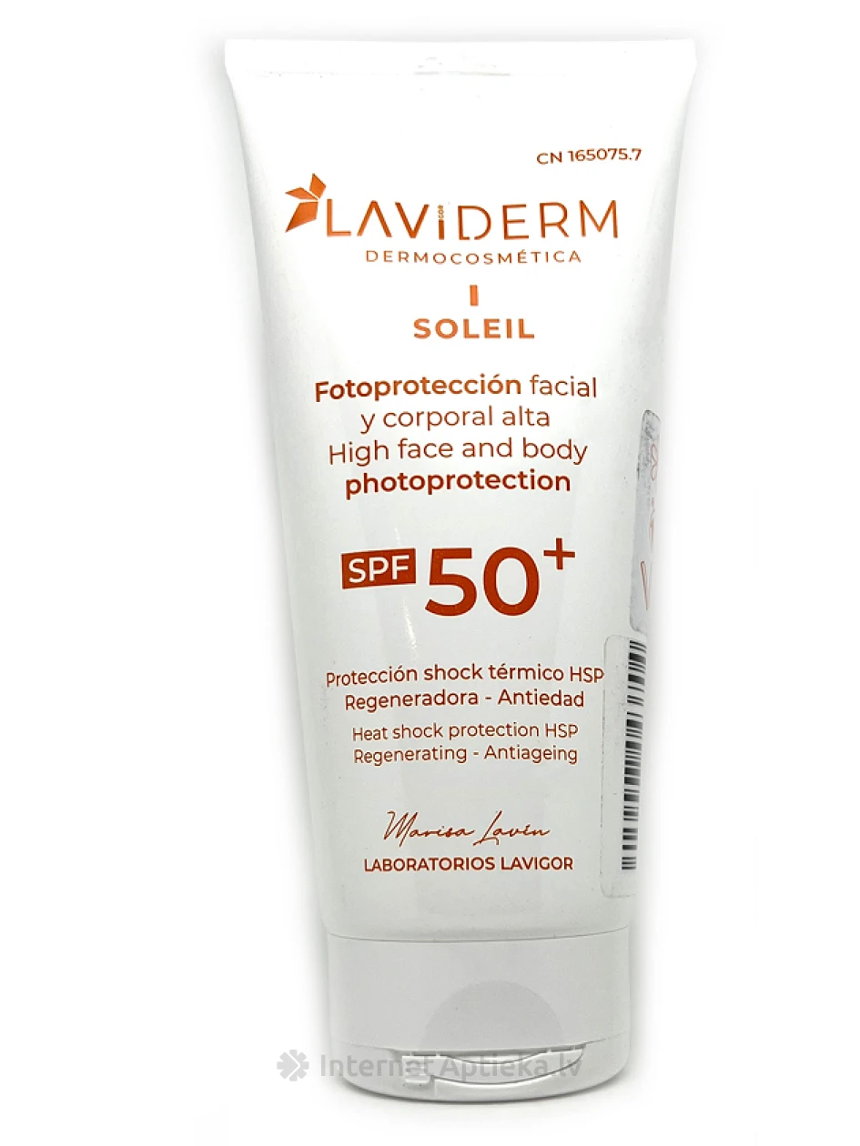 Lavigor Laviderm солнцезащитный крем SPF 50+, 200 мл | internetaptieka.lv