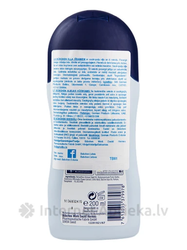 Bubcheni õli imikutele, 200 ml | internetaptieka.lv