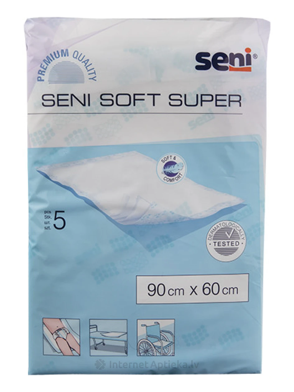 Seni soft super paladziņi 60cm x 90cm, 5 gab. | internetaptieka.lv