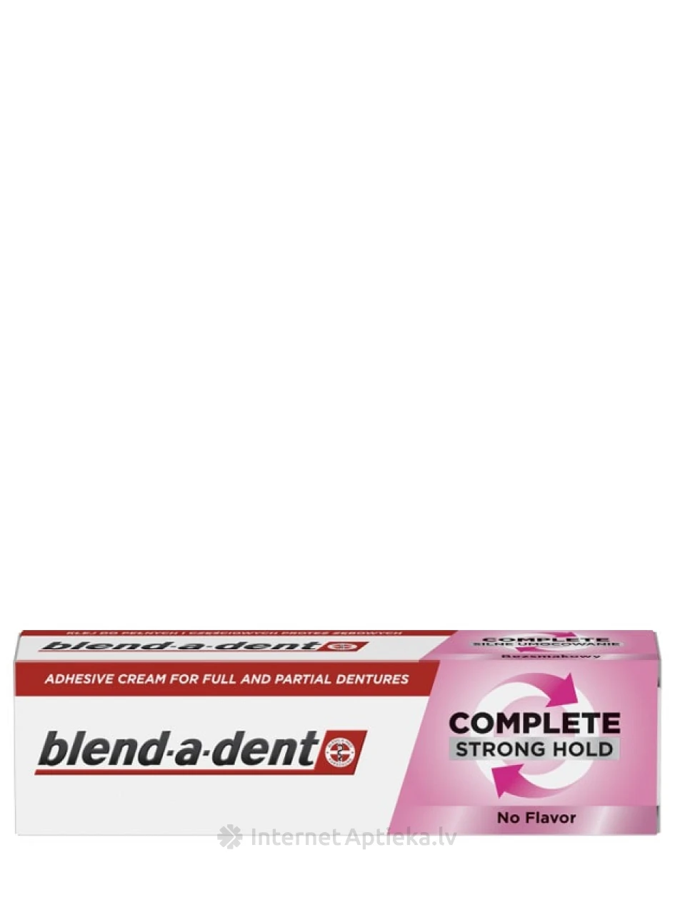 Blend-A-Dent Neutral Complete līme zobu protēzēm, 47 g | internetaptieka.lv