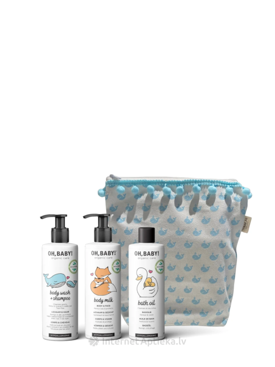 Oh,Baby! mazuļu mazgāšanas komplekts, Baby! mazuļu mazgāšanas komplekts | internetaptieka.lv