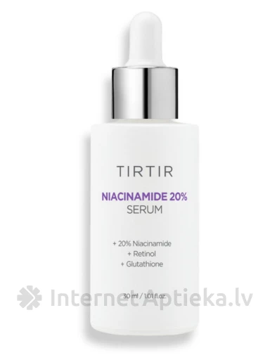 TIRTIR NIACINAMIDE 20% Serums, 30 ml | internetaptieka.lv