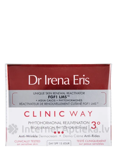 Clinic Way 3 Phytohormonal Rejuvenation дневной крем с SPF15, 50 мл | internetaptieka.lv
