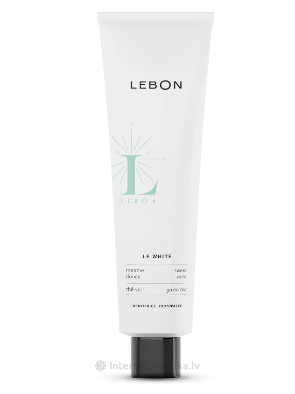 LEBON LE WHITE hambapasta, 75 ml | internetaptieka.lv