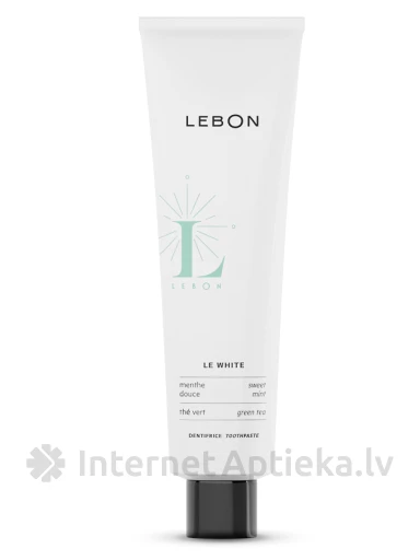 LEBON LE WHITE hambapasta, 75 ml | internetaptieka.lv