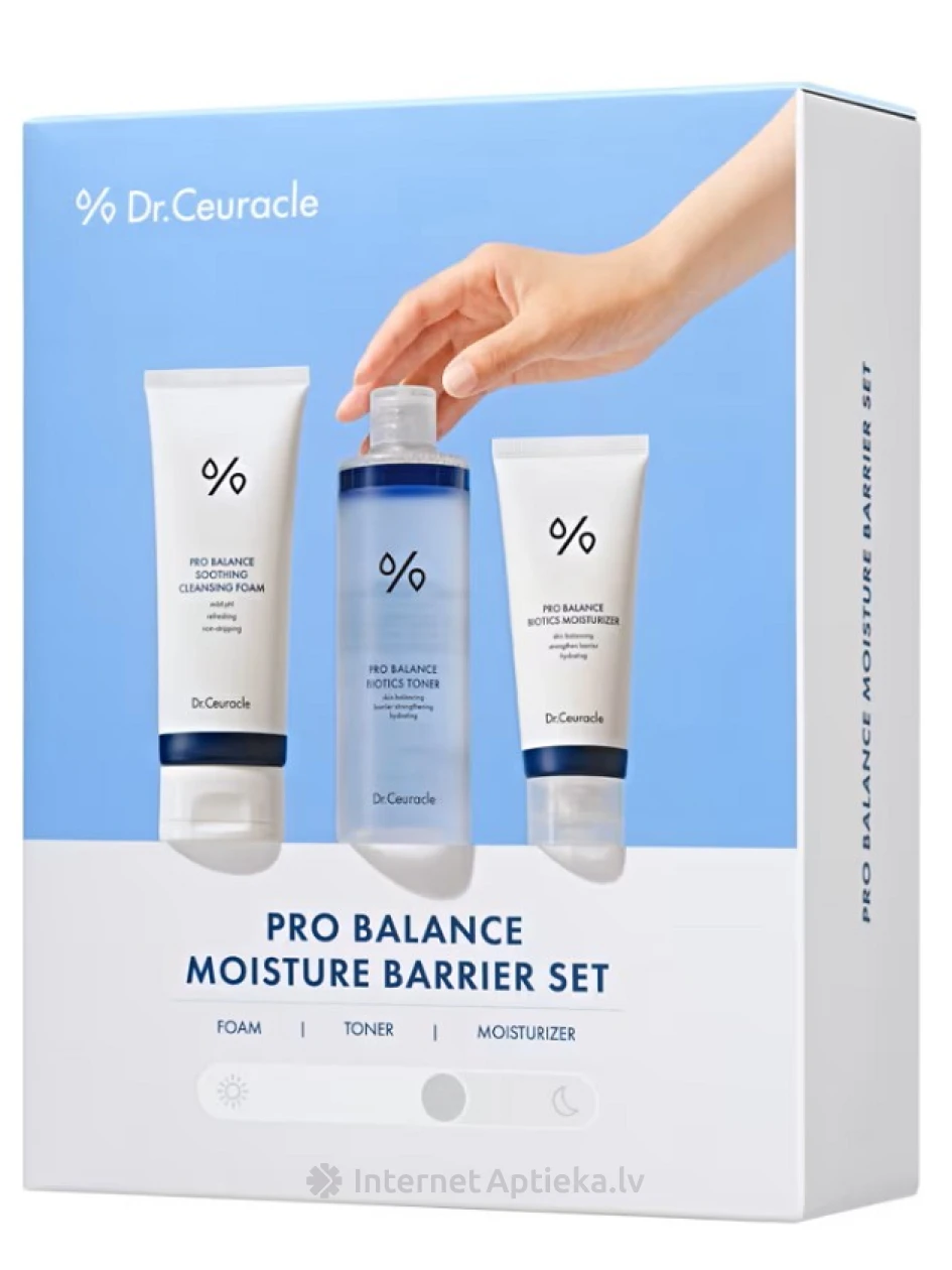 Dr. Ceuracle Pro Balance Moisture Barrier Set Набор для ухода за кожей лица | internetaptieka.lv