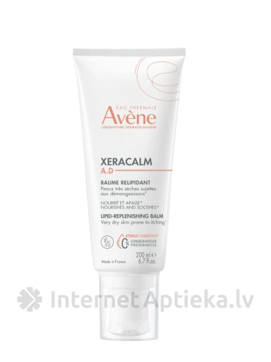 AVENE XERACALM A.D. Lipidų atkuriamasis balzamas, 200 ml | internetaptieka.lv