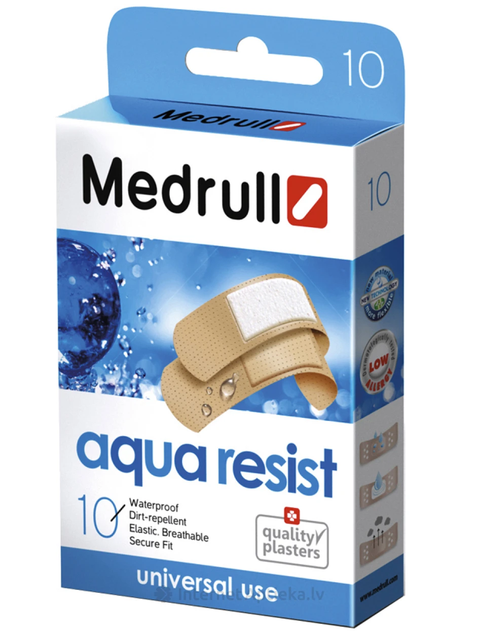 Medrull Aqua resist plāksteris, 10 gb. | internetaptieka.lv