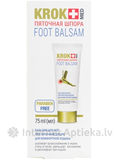 Krok Med Pjatočnaya kannus jalapalsam, 75 ml | internetaptieka.lv