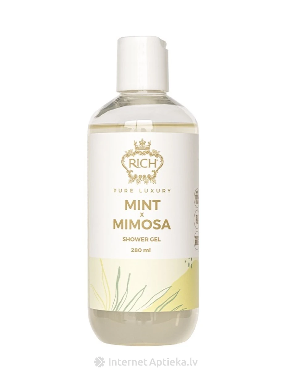 RICH Pure Luxury Mitrinoša un barojoša dušas želeja ar tropu aromātu, 280 ml | internetaptieka.lv