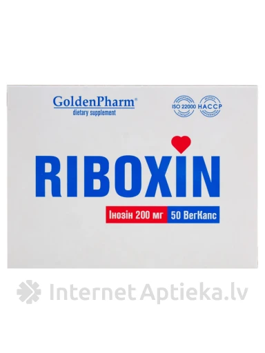 Riboksiin 200 mg, 50 kapslit | internetaptieka.lv