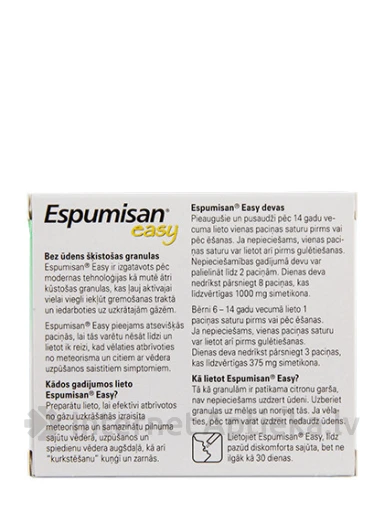 Espumisan Easy granulas, 14 paciņas | internetaptieka.lv