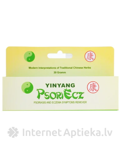 YingYang Крем от псориаза и экземы, 30 гр | internetaptieka.lv