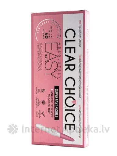 Clear Choice-Easy Pencil rasedustest, 1 tk. | internetaptieka.lv