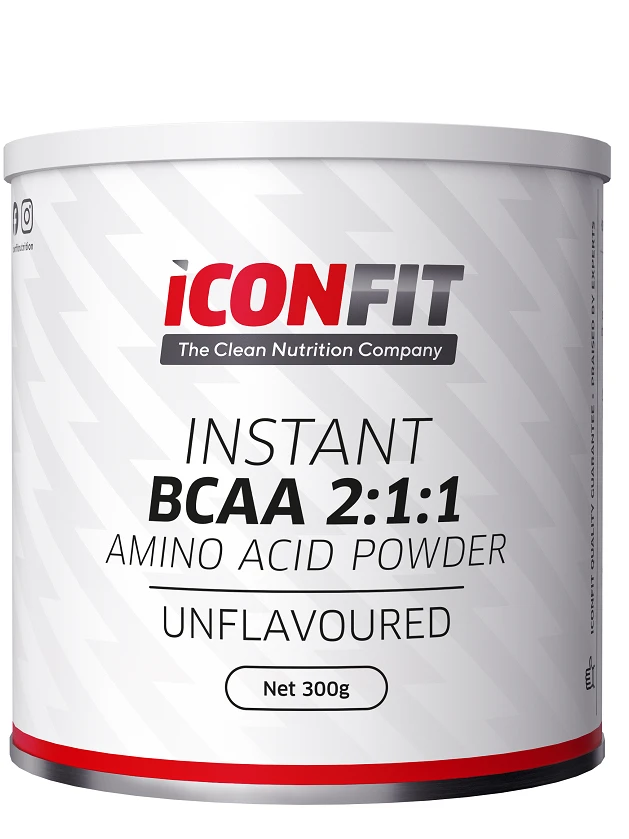 ICONFIT BCAA 2:1:1 Unflavoured Aminohapete pulber, 300 g
