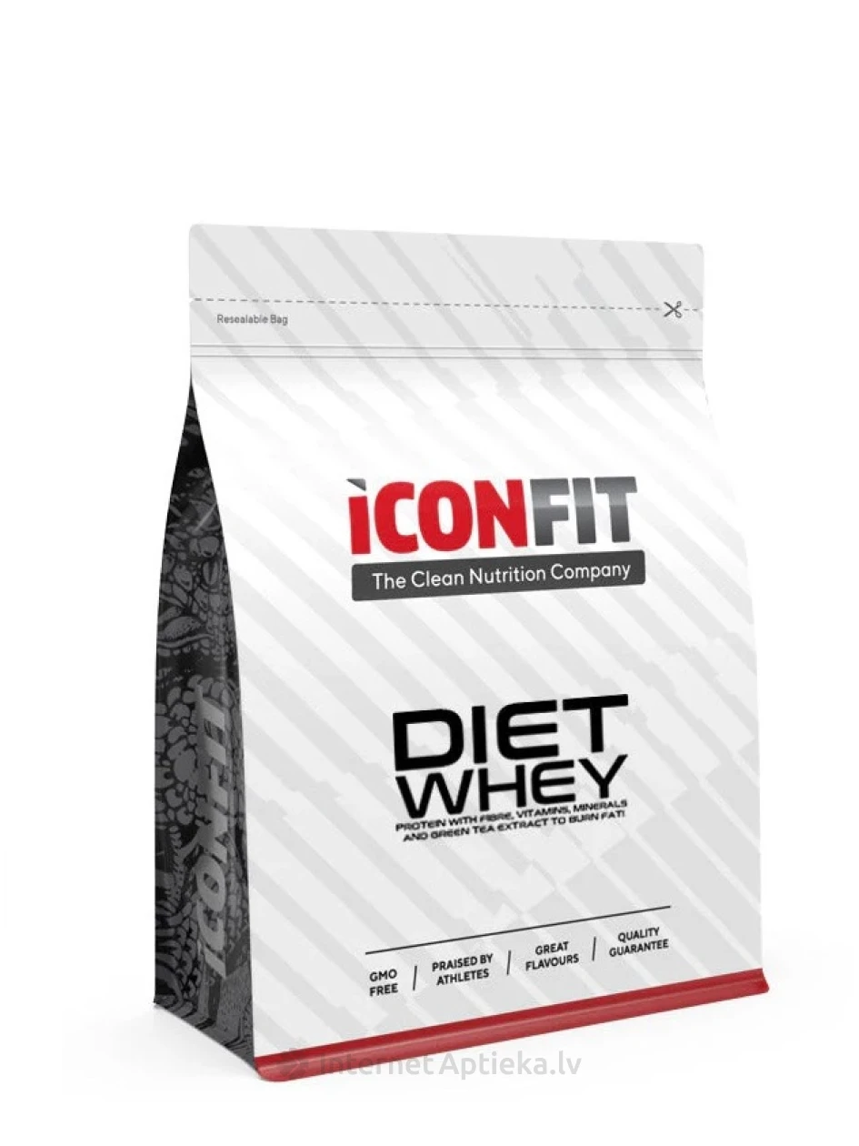 ICONFIT vadakuvalgu šokolaadi maitse, 1 kg | internetaptieka.lv