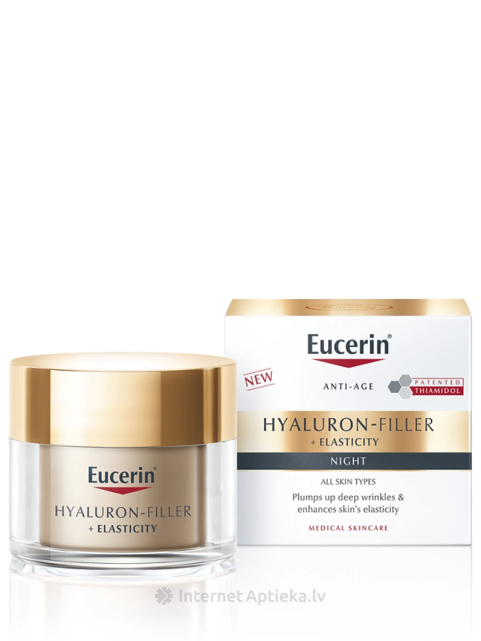 Eucerin Hyaluron-Filler + Elasticity öökreem, 50 ml | internetaptieka.lv