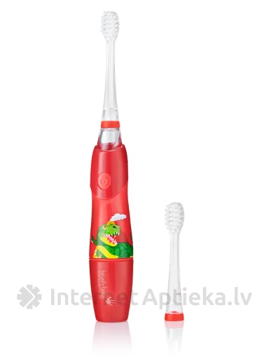 Brush-baby KidzSonic elektriline hambahari dinosaurus 3+, 1 tk. | internetaptieka.lv