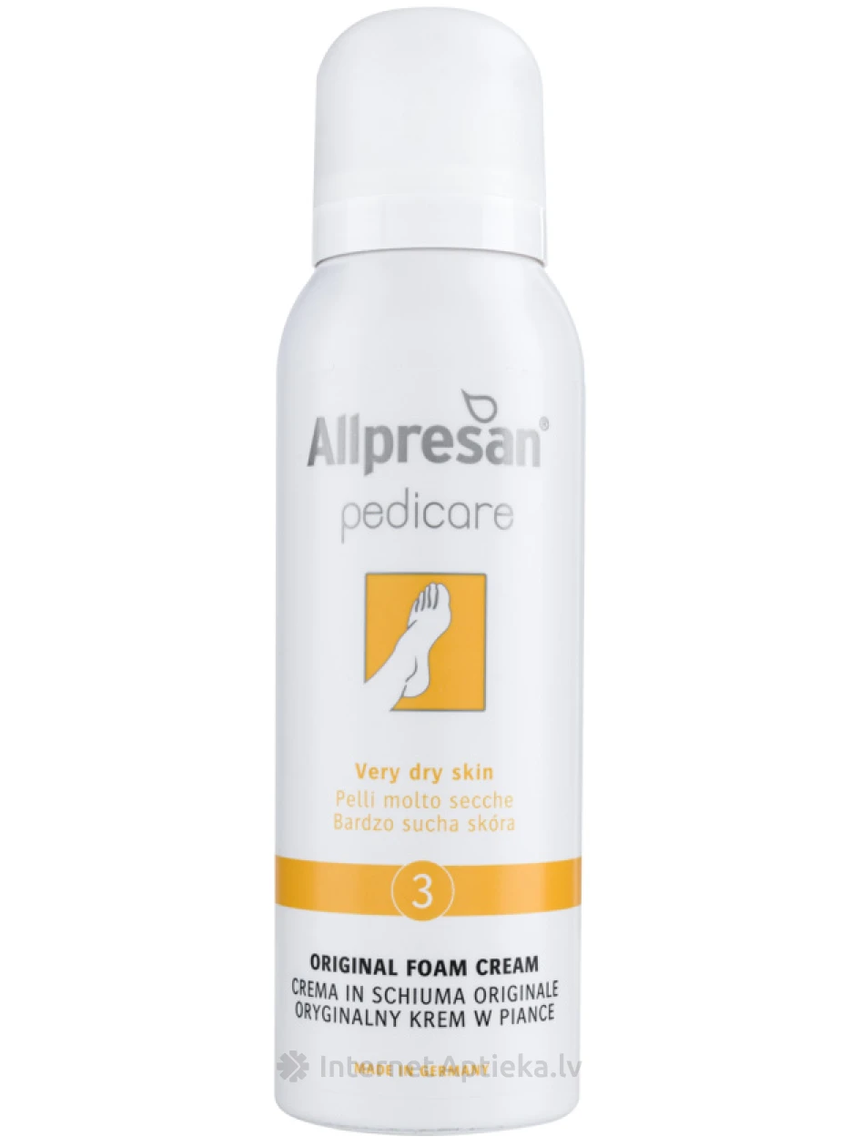 Allpresan 3 putas-krēms ļoti sausai kāju ādai, 125 ml | internetaptieka.lv