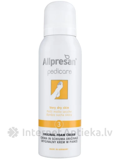 Крем-пена Allpresan®3 для очень сухой кожи ног, 125 мл | internetaptieka.lv