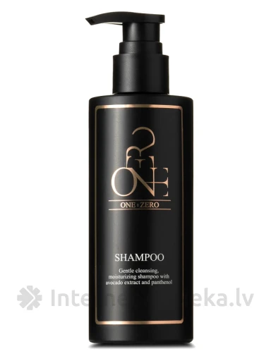 ONE:ZERO Matu maigi attīrošs šampūns, 200 ml | internetaptieka.lv