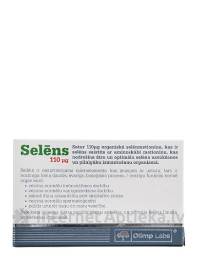 Olimp Labs seleen, 30 tabletti | internetaptieka.lv