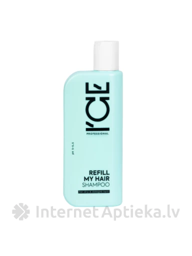 ICE Professional Refill My Hair mitrinošs šampūns matiem, 250 ml | internetaptieka.lv