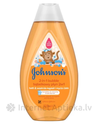 Johnson's Baby Bubble гель для душа и ванны, для детей, 500 мл | internetaptieka.lv