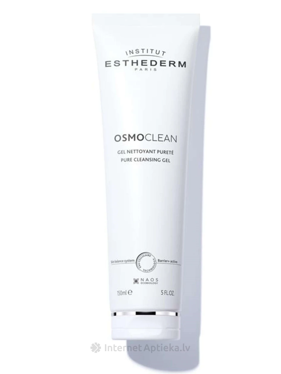 Institut Esthederm OSMOCLEAN valomasis gelis riebiai ir mišriai odai, 150 ml | internetaptieka.lv