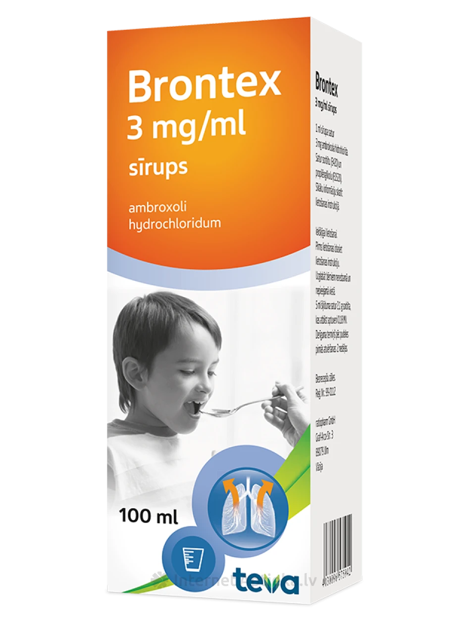 Brontex sīrups, 100 ml | internetaptieka.lv