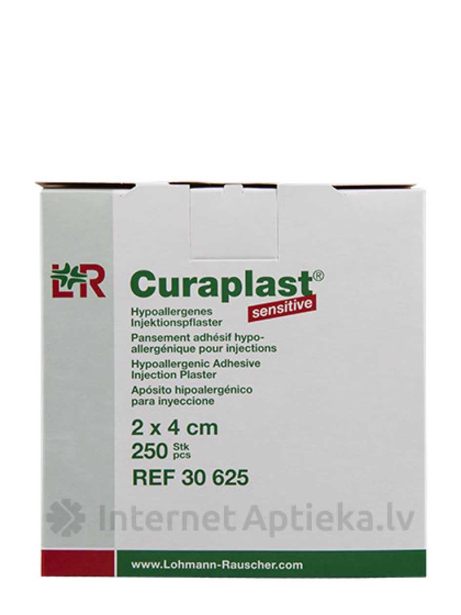 Curaplast Plāksteris, rullis, 2 x 4 cm, 250 gb. | internetaptieka.lv