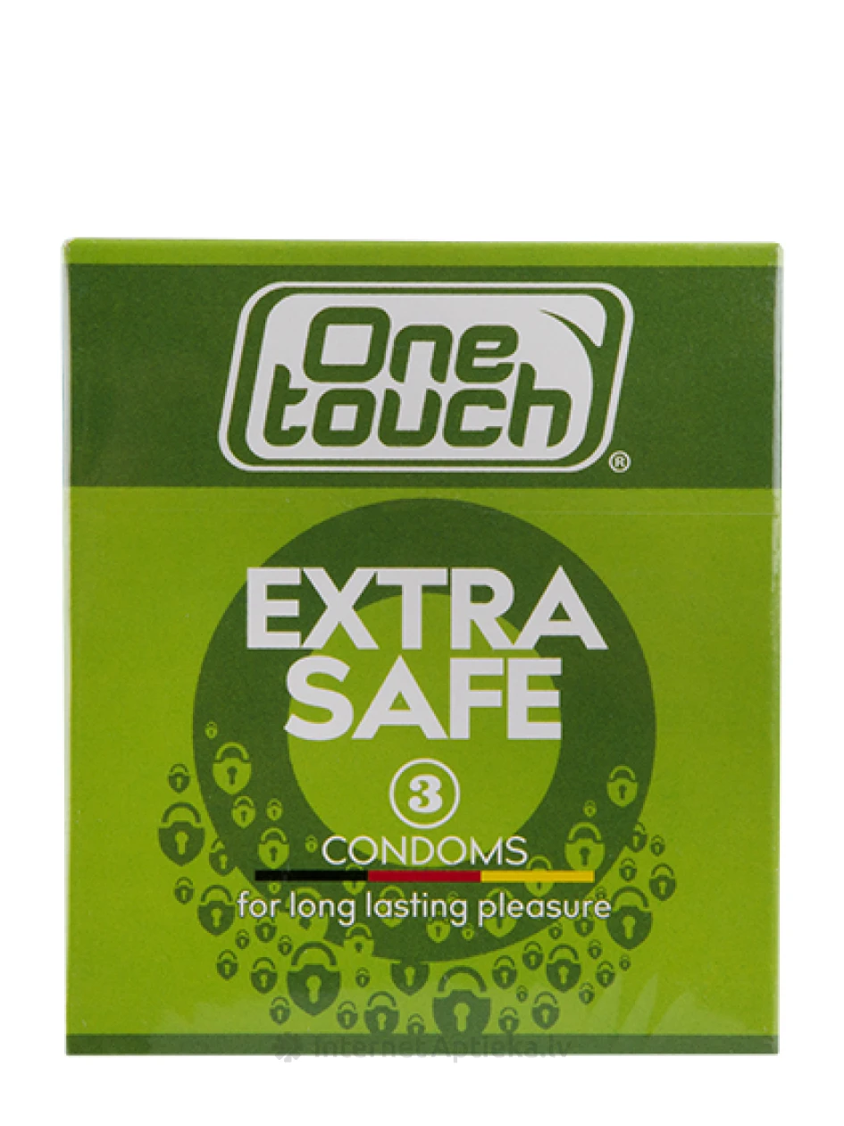 Презервативы One Touch Extra Safe, 3 шт. | internetaptieka.lv