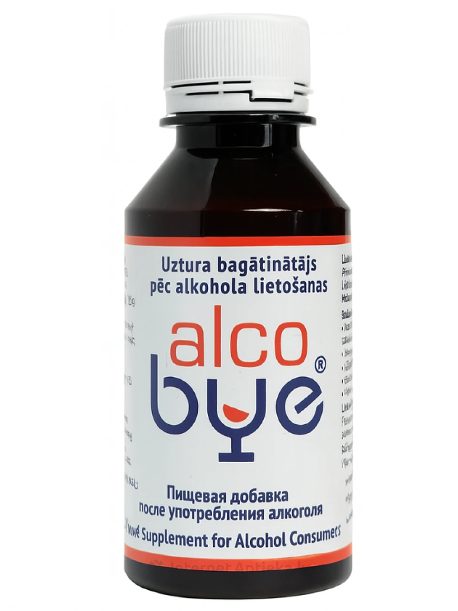 Alco-Bye pärast alkoholi tarvitamist, 125 ml | internetaptieka.lv