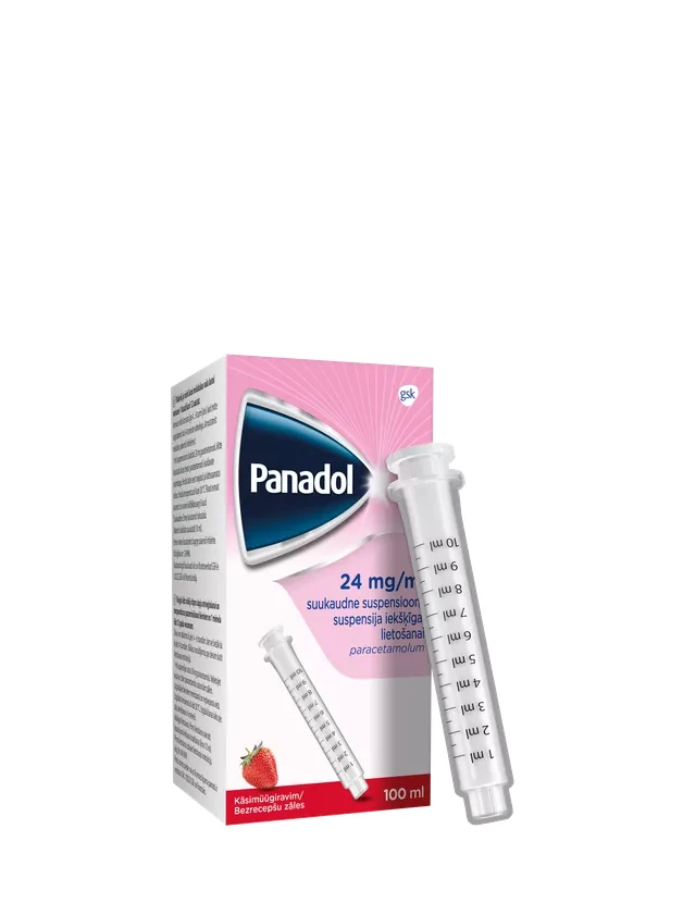 Panadol Baby 120 mg/5 ml suspensija iekšķīgai lietošanai