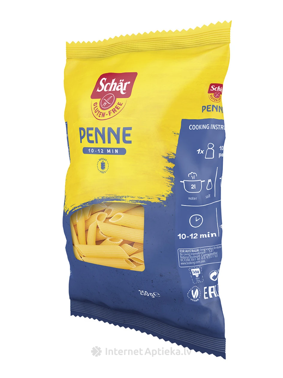 Schär Penne безглютеновые макароны, 250 г | internetaptieka.lv