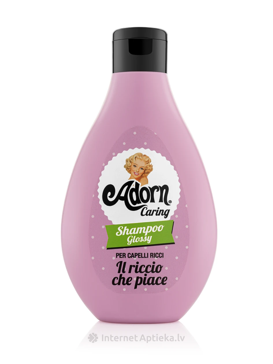 Adorn Mirdzumu pastiprinošs šampūns cirtainiem matiem, 250 ml | internetaptieka.lv