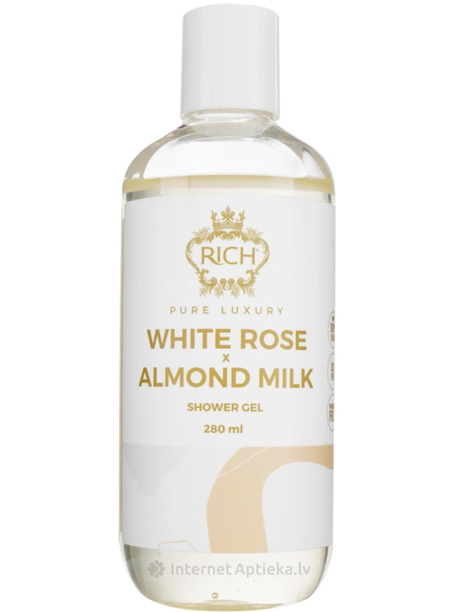 RICH Pure Luxury Mitrinoša dušas želeja ar maigu ziedu aromātu, 280 ml | internetaptieka.lv