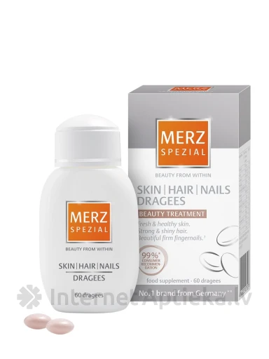 Merz Spezial драже, 60 шт. | internetaptieka.lv