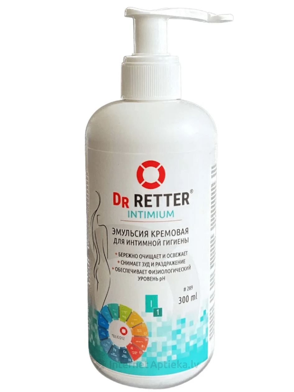 Dr Retter Intimium Intiimhügieeni kreemi emulsioon, 300 ml | internetaptieka.lv