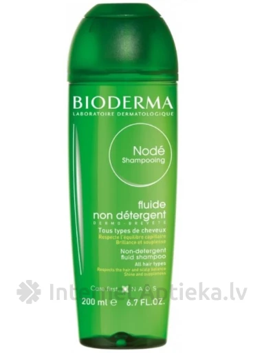 Bioderma Node Non-Detergent šampūns visiem matu tipiem, 200 ml | internetaptieka.lv