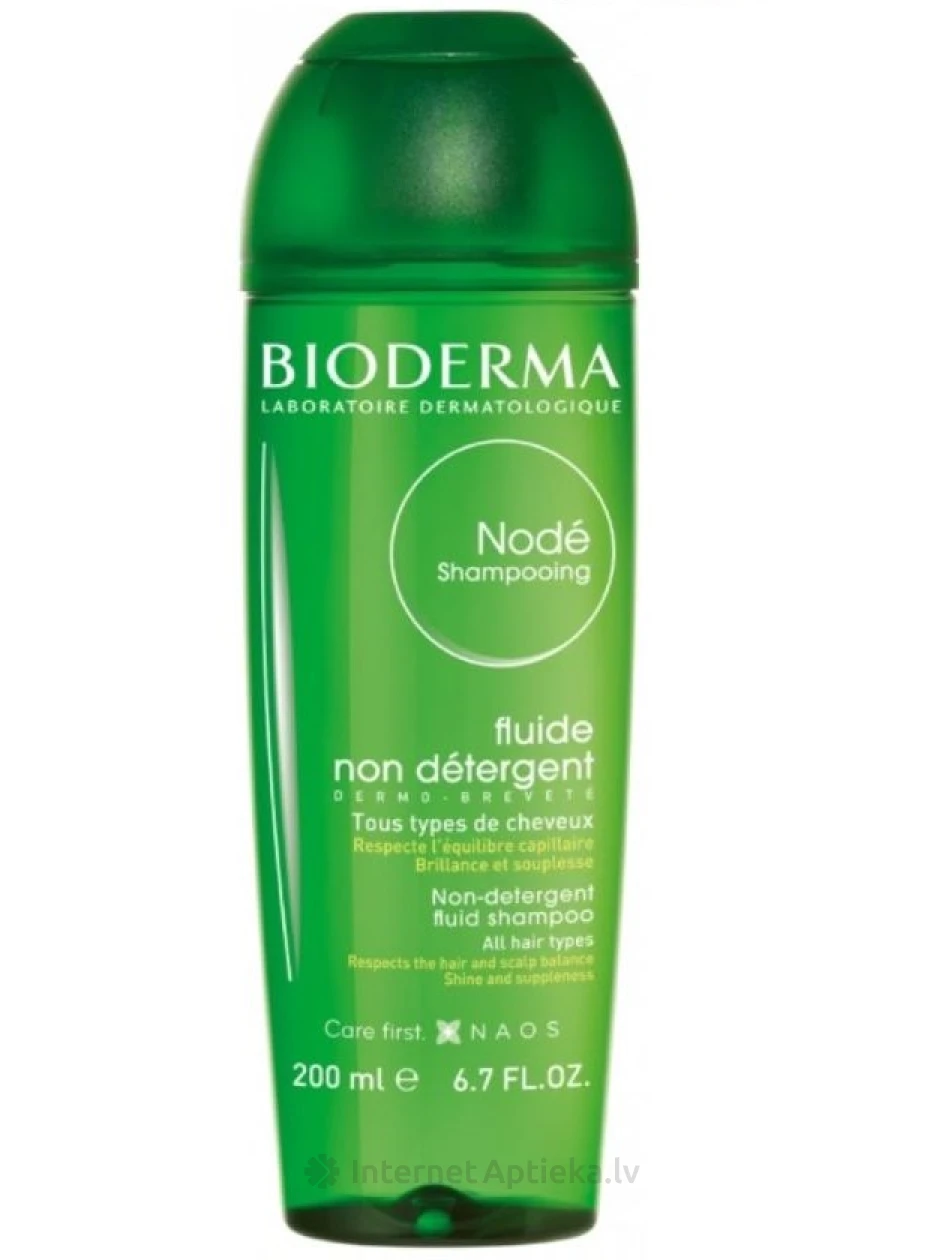 Bioderma Node Non-Detergent šampūns visiem matu tipiem, 200 ml | internetaptieka.lv